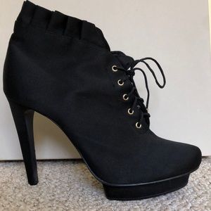 Ankle boot heels